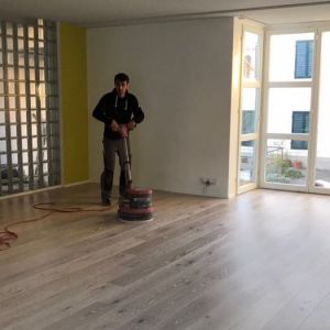 Verlegung 90 m2 BW Villapark Eiche Farina, EFH Hausen am Albis